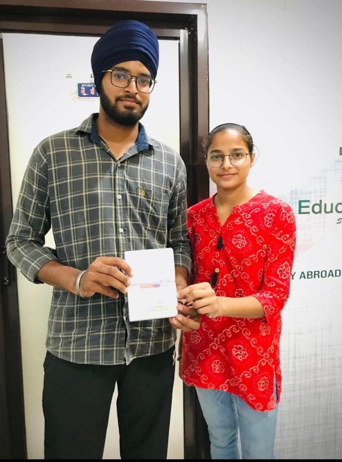 Visa success celebration at Yes Educational Services