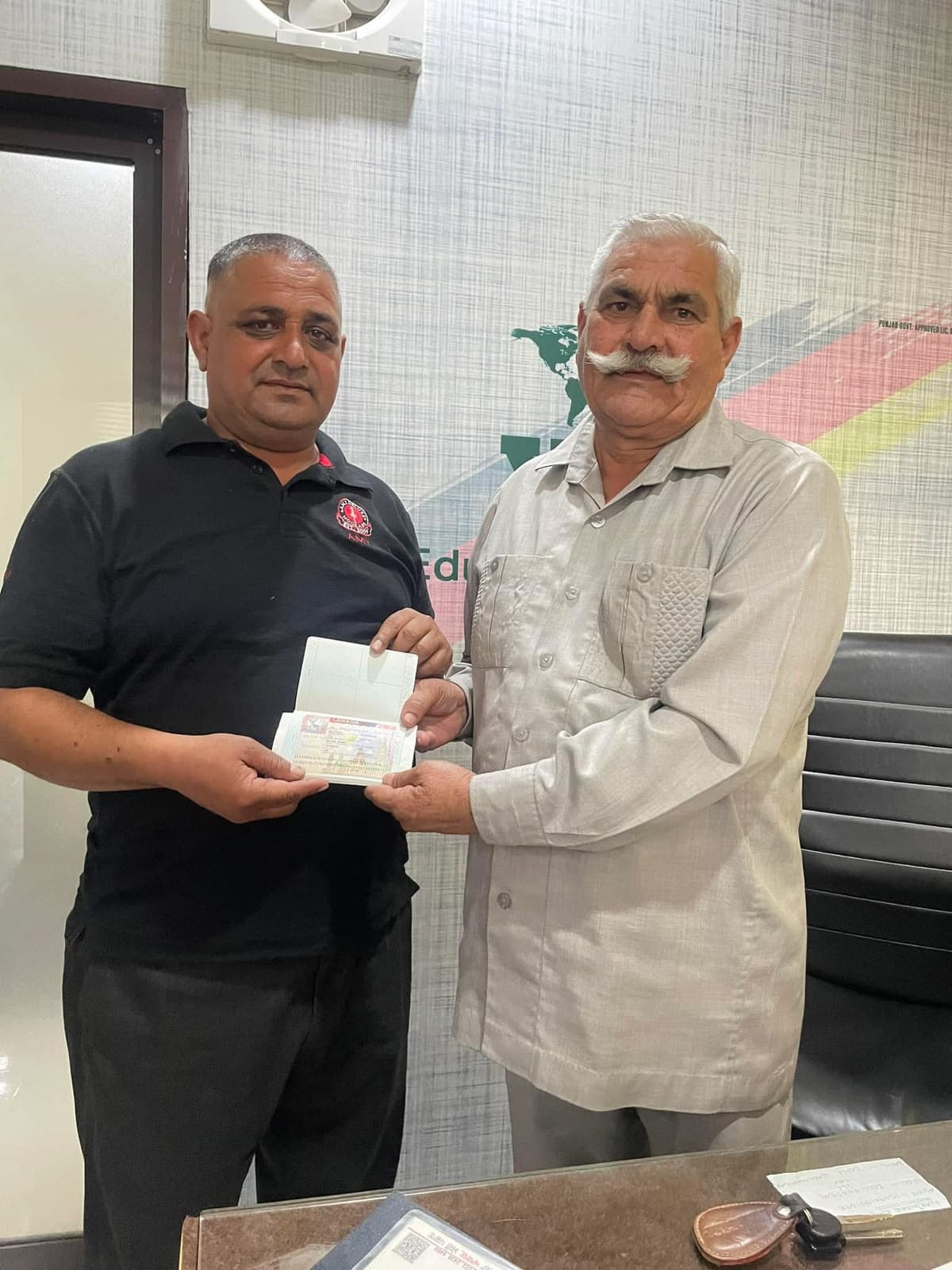 Visa success celebration at Yes Educational Services