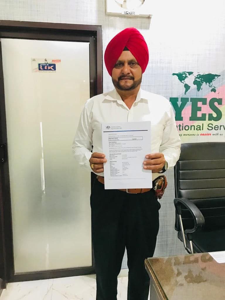 Visa success celebration at Yes Educational Services